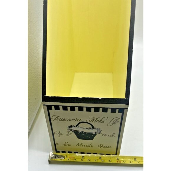 Wooden Magazine Organizers Desk Storage File Rack Desktop Holder Women Fashion - Picture 12 of 16